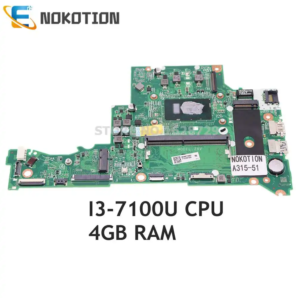 

NOKOTION DA0ZAVMB8G0 DA0ZAVMB8E0 NBGNP11008 NB.GNP11.008 для ACER aspire A315