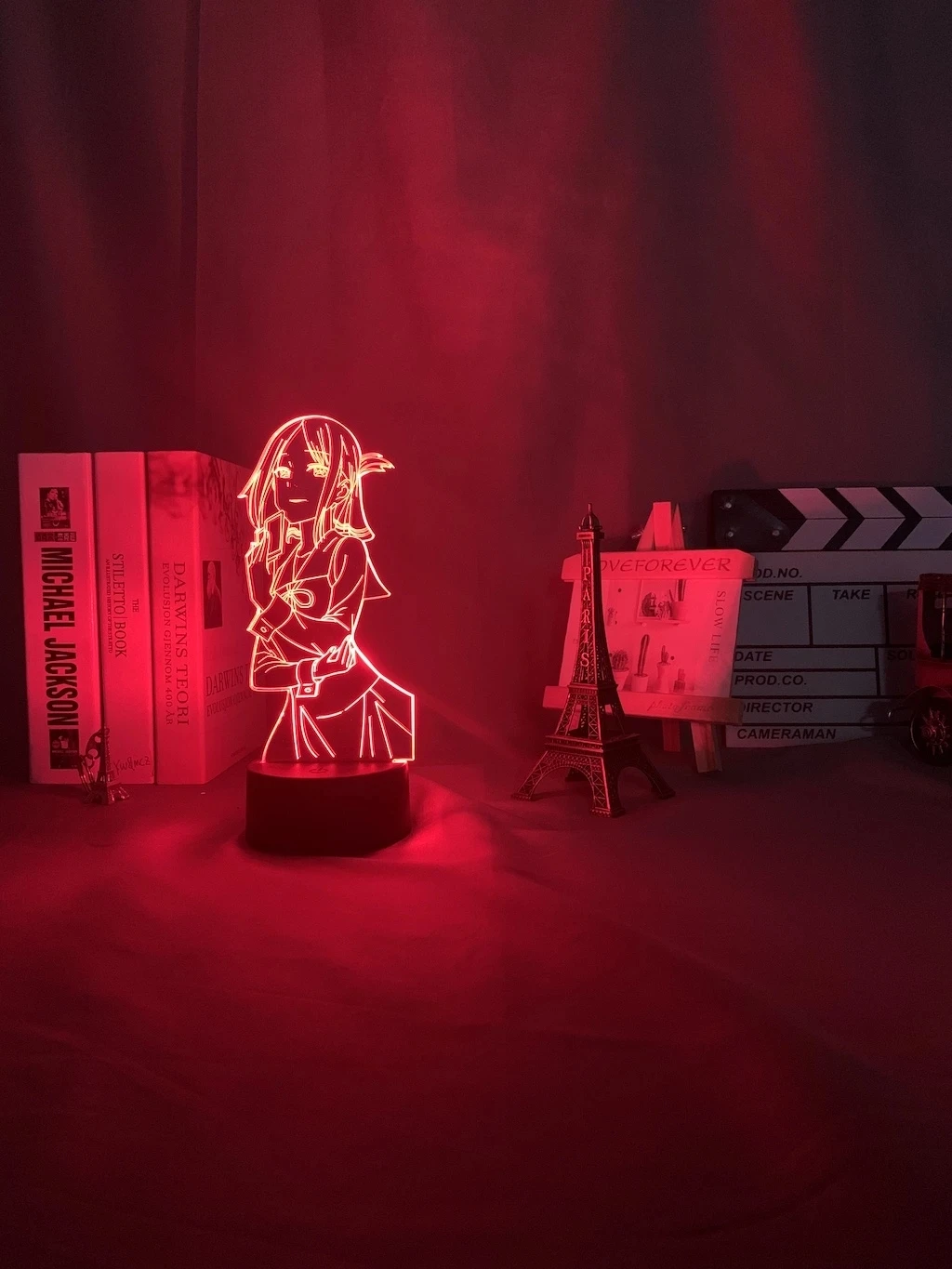 3d Аниме лампа Kaguya Sama Love Is War ночной Светильник для спальни Декор светодиодный