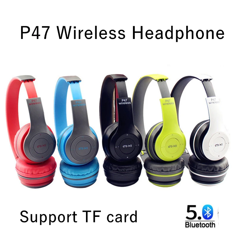 

9D HIFI Stereo Foldable Wireless Headphones For mobile xiaomi iphone sumsamg tablet Bluetooth Headset with mic support SD card