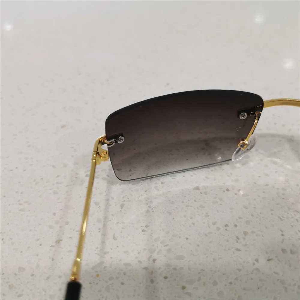 SOL DE ORO мужские и женские ретро бескаркасные солнцезащитные очки UV400 защита