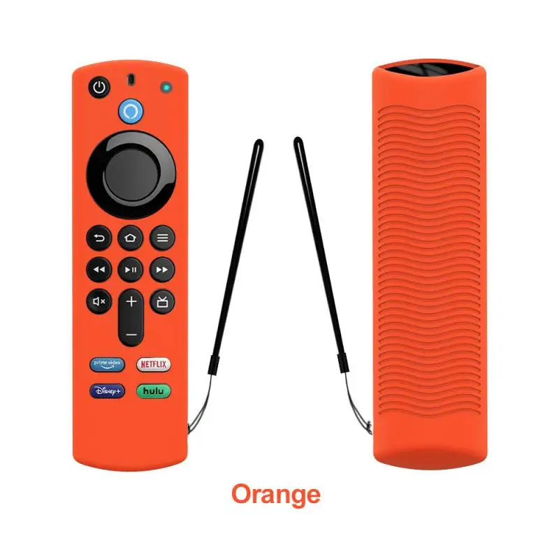 Подходит для Amazon Fire TV Stick Voice Remote Control Sleeve нескользящий защитный силиконовый