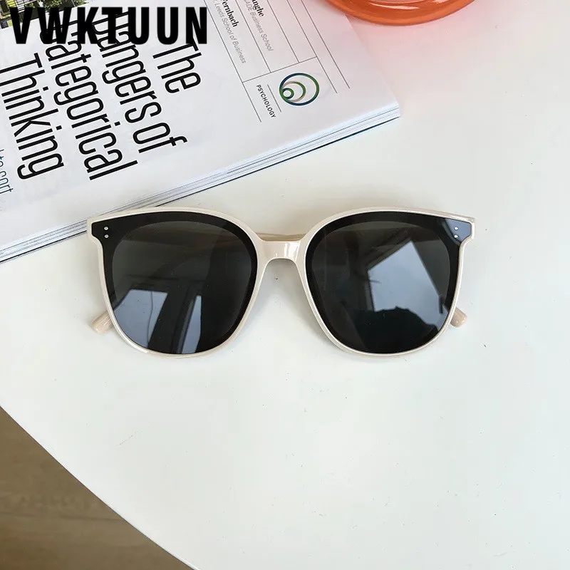 

VWKTUUN Round Sunglasses Women 2020 Points Creative Sunglasses Woman UV400 Driving Driver Goggle Female Sunglass Outdoor Eyewear