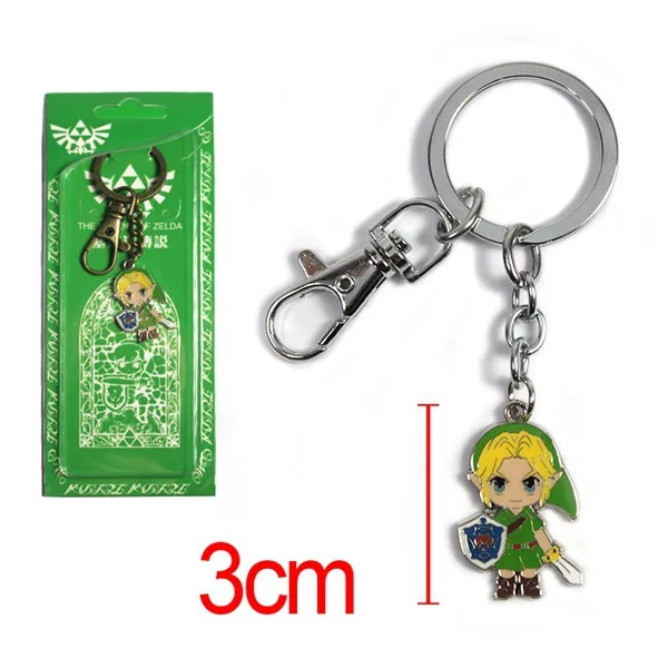 Zelda Приключения ссылка сердце канистра косплей брелок игры серии Zelda брелки для ключей ключи от машины прекрасные вечерние ювелирные изделия подарок Llavero - Цвет: 1-1