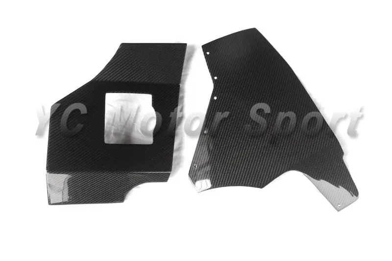 Автомобильные аксессуары воздушная коробка из углеродного волокна 2 шт. подходит