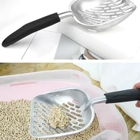 cat litter scoop litter scoop for kitty sifter with deep shovel and ergonomic handle made of heavy duty solid stainless stee