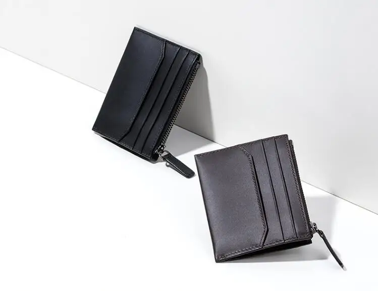 Новый Xiao mi 90 Забавный кошелек из коровьей кожи Стильный деловой для кредитных