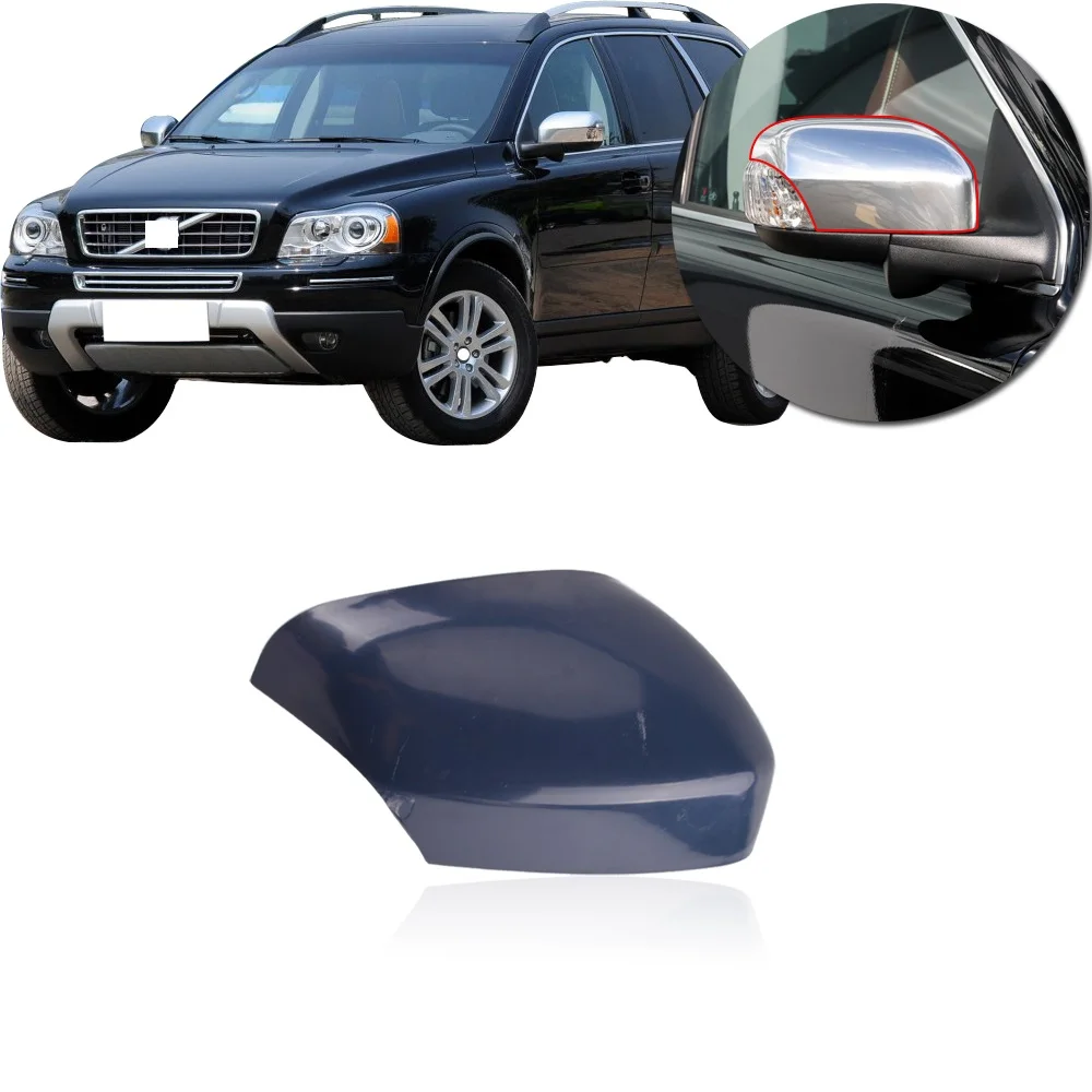 CAPQX для Volvo XC90 2007- для XC70 2008-2012 наружное заднего вида зеркальное покрытие боковое зеркало заднего вида корпус крышка