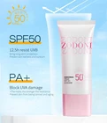 60 мл SPF50 + профессиональный солнцезащитный освежающий увлажняющий нежирный изоляционный лосьон с УФ-защитой антивозрастной крем TSLM1