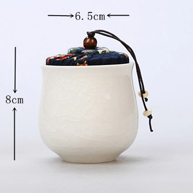 Ceramic Containers for Tea Coffee Sugar Jars Lids Chineses Storage potjes met deksel contenedores de alimentos cocina | Дом и сад