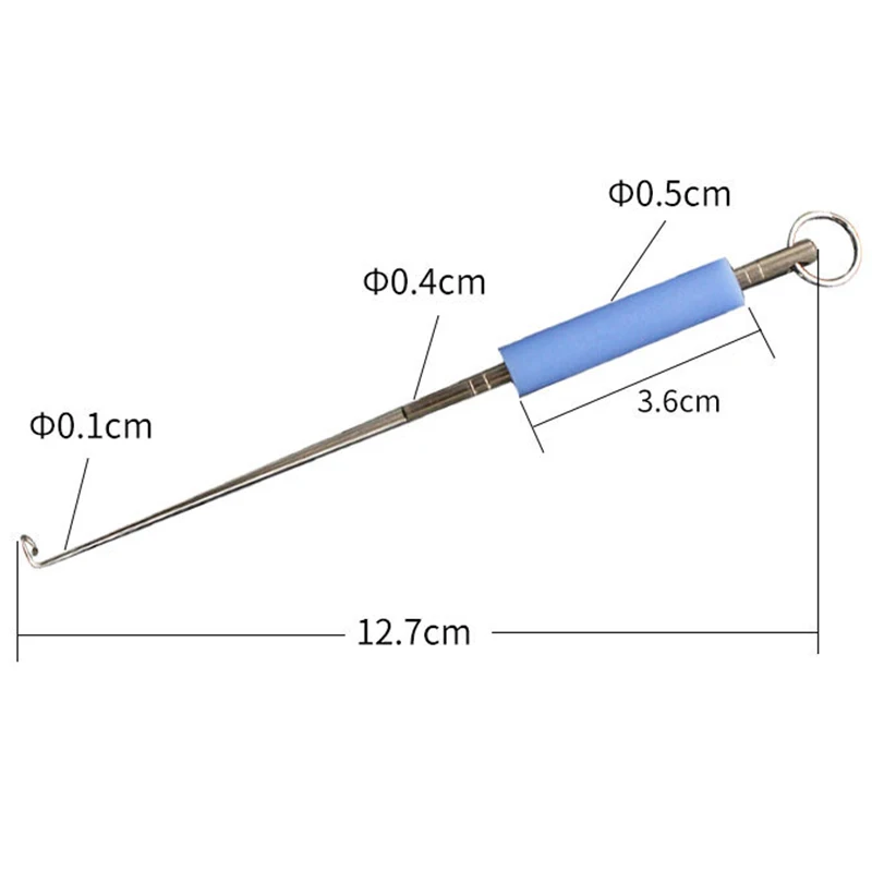 

Stainless Steel Safety Fish Hook Remover Fishing Extractor Fishing Hook Detacher Rapid Decoupling Device for Fishing Tools