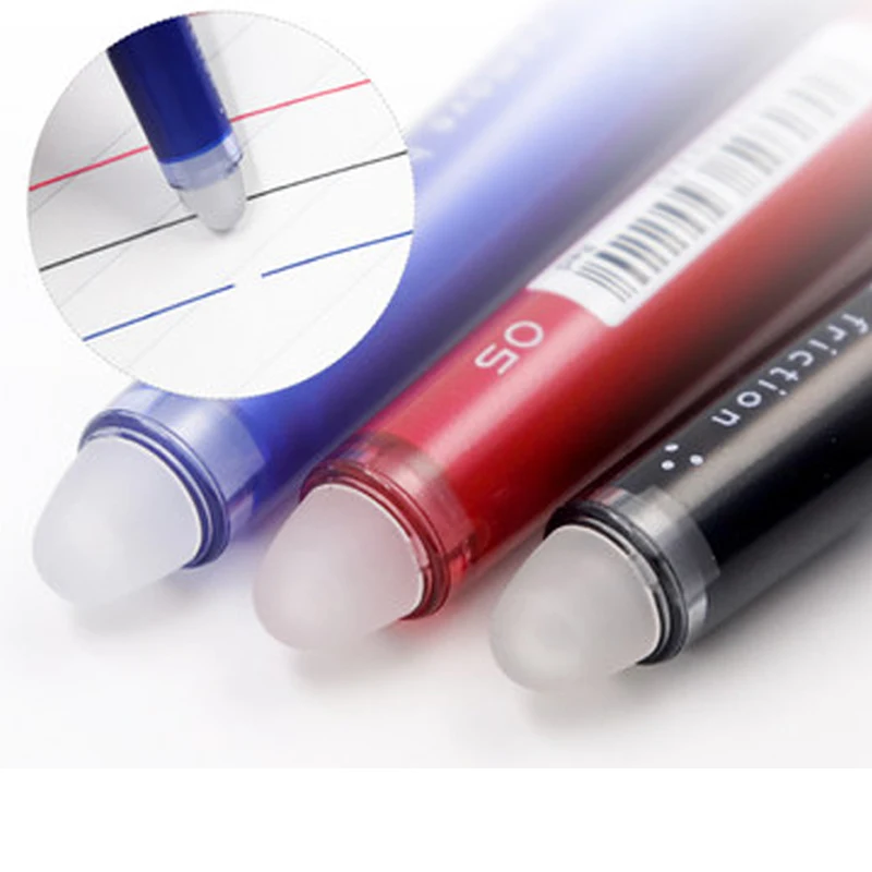 Стираемая ручка Pilot FriXion Pen с тонким наконечником 0 5 мм 3 шт./лот|pen dispenser|pen on a stringpen