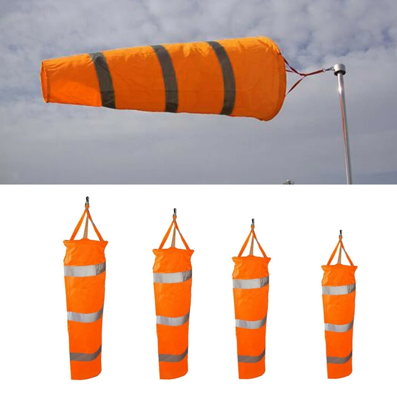 

Airport Windsock Rip-Stop Outdoor Rainbow Wind with Reflective Belt