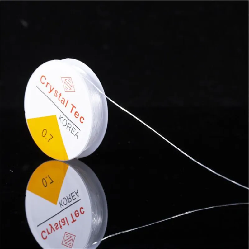 

For jewelry One Roll Flexible Elastic Crystal Line Rope Cord for Jewelry Making Beading Bracelet Wire Fishing Thread Rope