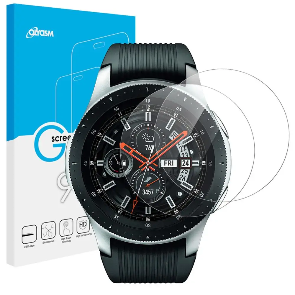 4 шт. защитная пленка из закаленного стекла для Samsung Galaxy Watch 42 мм 46 9H
