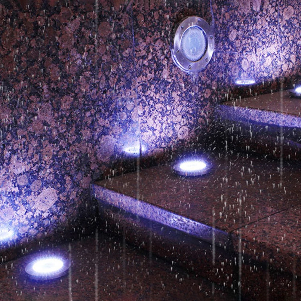 

Уличсветильник водонепроницаемый фсветильник рь на солнечной батарее, 20 светодиодов для подземного ландшафта, освещение для сада, газона, ...