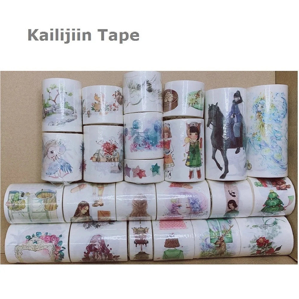 Элегантная васи лента w/выпуск бумаги пейзаж ленты декоративные рукоделие