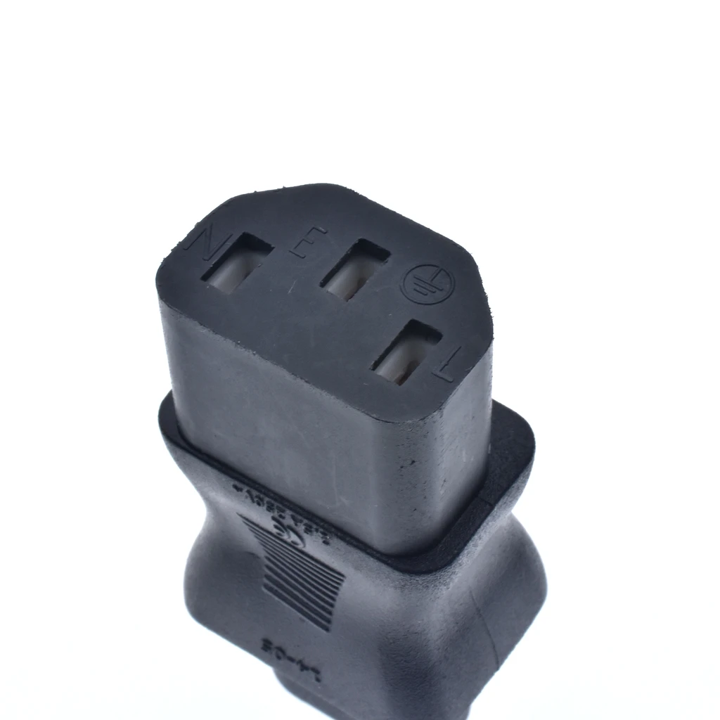Адаптер питания IEC 320 C8 папа к C13 3Pin мама c8 2Pin папа|adapter power|adapter female |