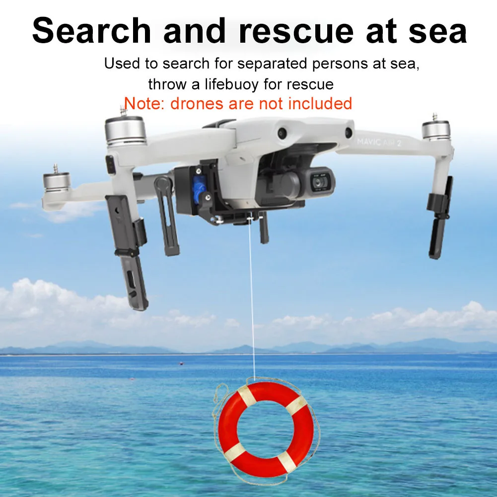 

Airdrop System USB Rechargeable Quick Release RC Drone Throw Transport Gift Wedding Proposal Search For DJI Mavic Air 2