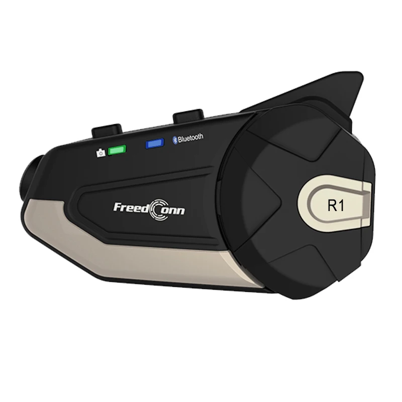 Мотогарнитура для шлема Freedconn R1 WiF 1080P HD Bluetooth 4 1 видеозахват Wi-Fi | Автомобили и