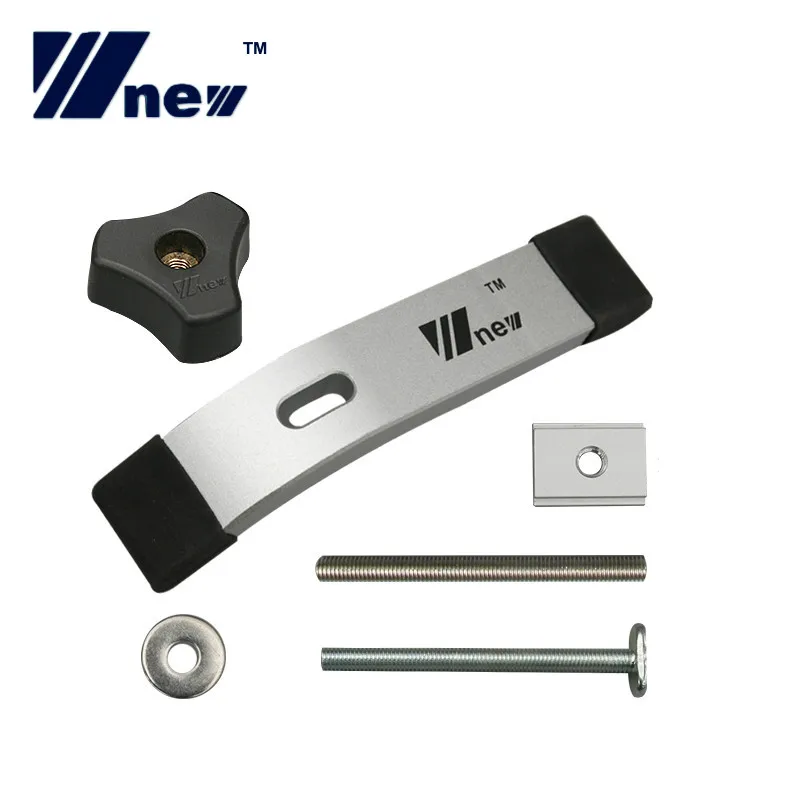 

T Track Slider M8 T Screw M8 Nut Saw Table Acting Hold Down Clamp for T-Slot T-Track Woodworking DIY Tools