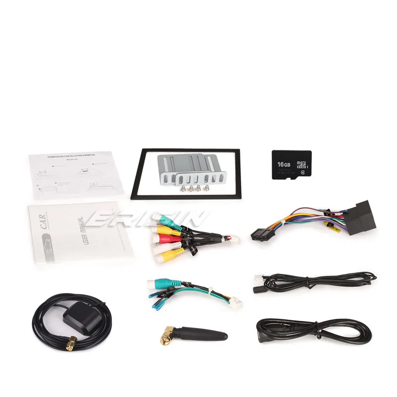 Erisin ES8049U 7 inch Android 9.0 Octa Core 4GB RAM autoradio BT for Universal Cars