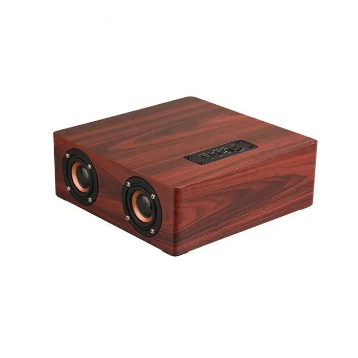 Домашний офис Настольный Деревянный беспроводной Hi-Fi стерео сабвуфер Bluetooth громкий динамик fm-радио музыкальный аудио плеер динамик