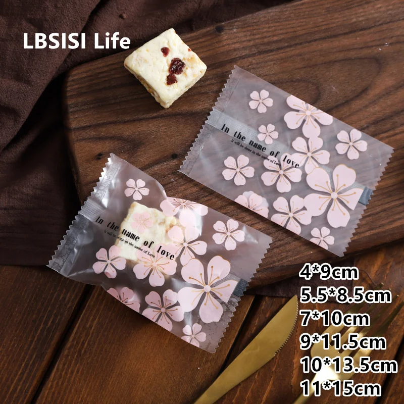 Пакеты для печенья из яичного желтка LBSISI Life 100 шт. пакеты кондитерские выпечки