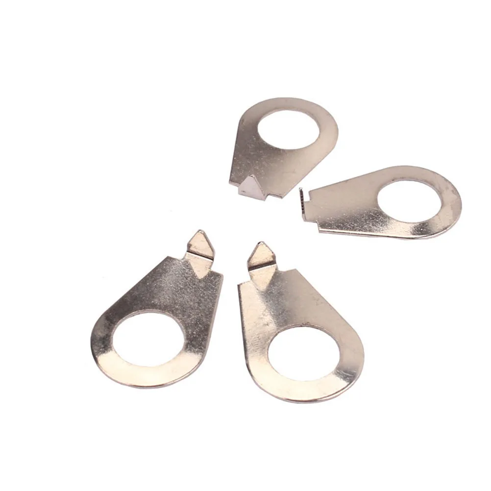 4 шт. Гитарные ручки указка пластина прочный металл хромирование золотое