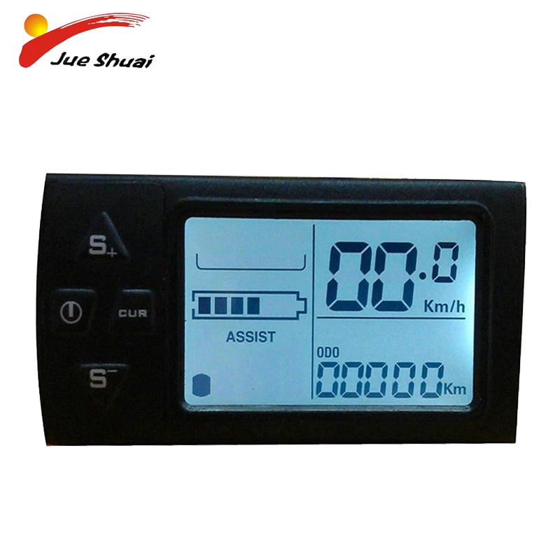 Водонепроницаемый контроллер скорости электровелосипеда ЖК-дисплей 48 В панель