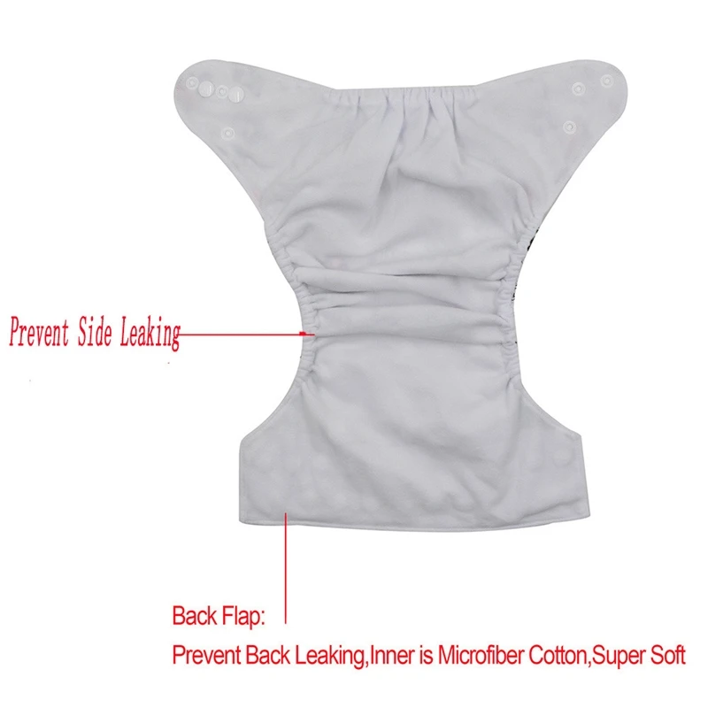 Ohbabyka AIO пеленки Couche Lavable бамбуковый уголь моющиеся подгузники многоразовые
