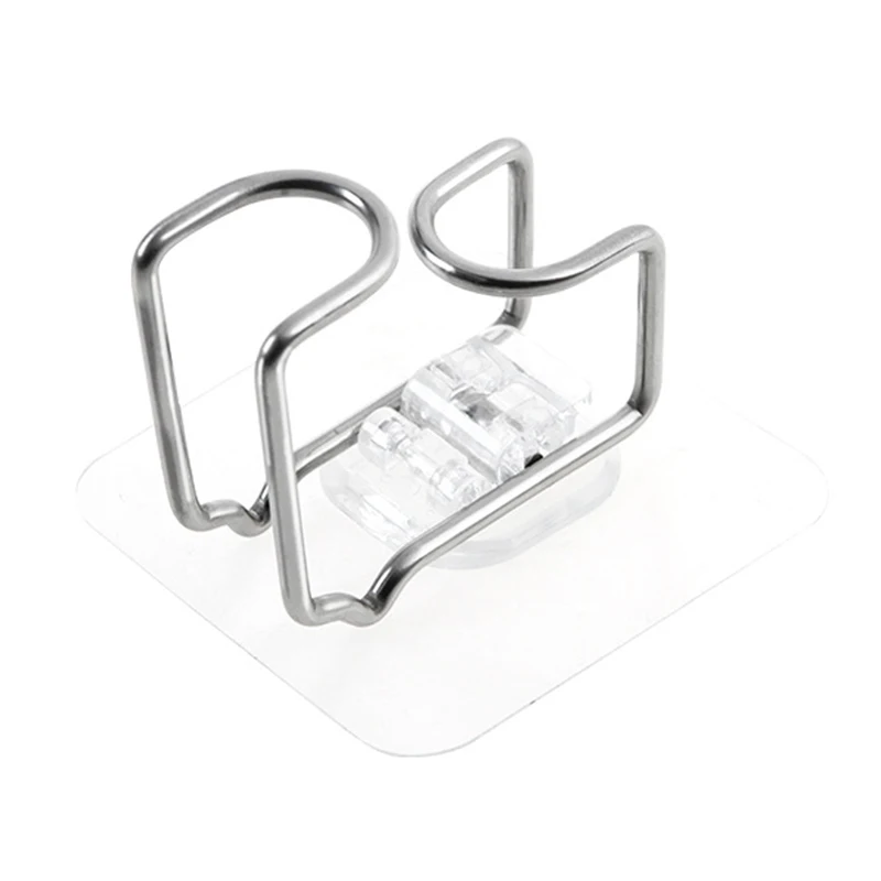 

Punch-Free Hooks Washbasin Bathroom Basin Wall Mount Strong Hook Stainless Steel Kitchen Hanging Pot Hook для кухни