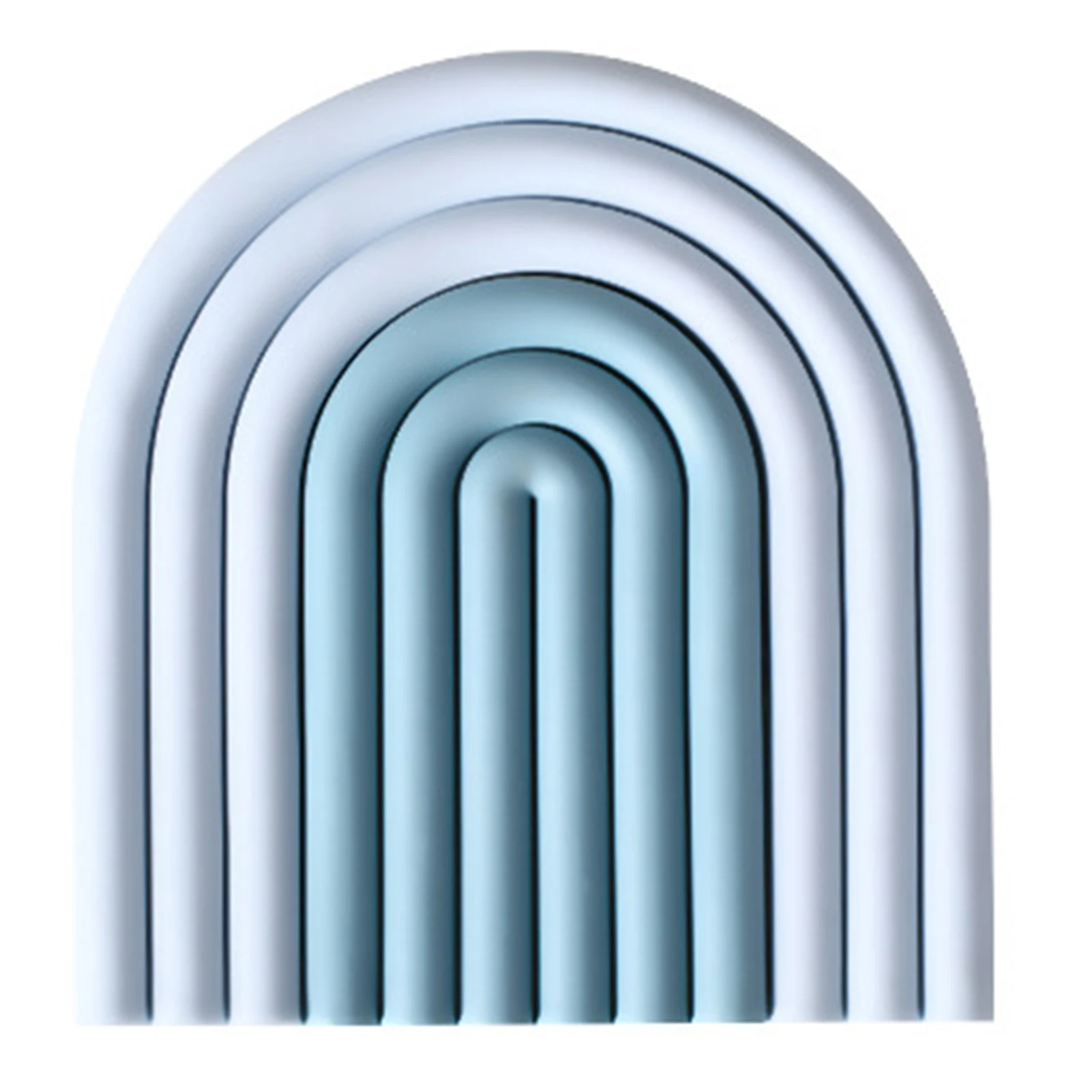 Лидер продаж оригинальный креативный термостойкий Коврик Rainbow Coaster Съемный стол