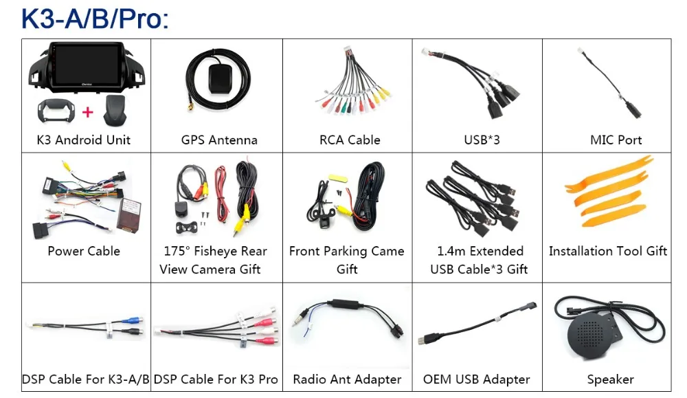 Панорамная камера 360 ° 4G SIM WiFi Android 9,0 4G+ 64G SPDIF DSP CarPlay Автомобильный плеер для Ford Kuga 2013- C-Max gps радио