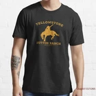 Yellowstone Даттон ранчо Монтана 2021 летние 3D печатных футболка мужская повседневная футболка клоун короткий рукав Забавные футболки