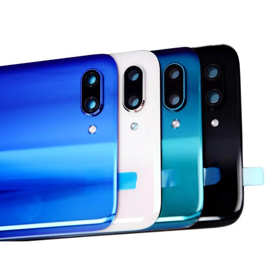 Крышка батарейного отсека для Huawei Honor 10 Задняя стеклянная панель корпус заднего