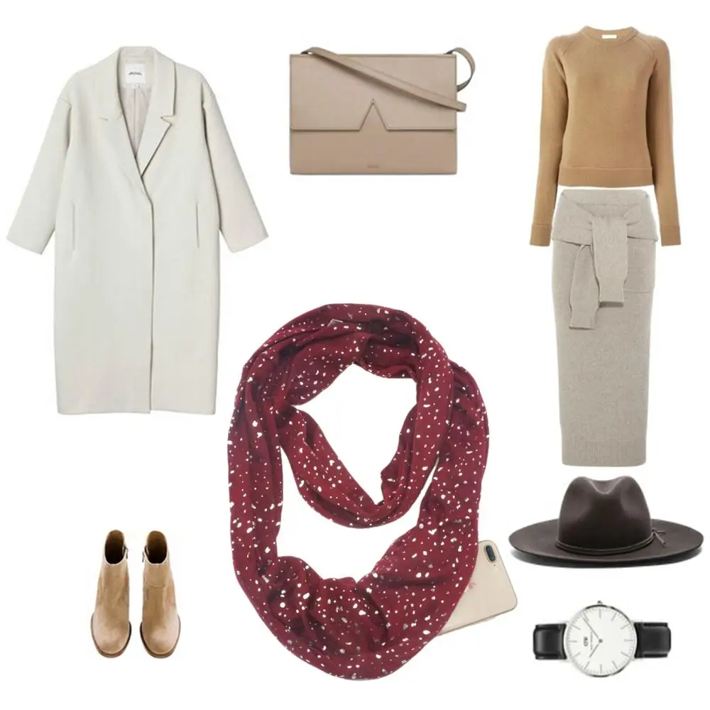 Зимний теплый Слюнявчик с блестками для детей карманами и Reis Infinity Sjaal Vrouwen wrap Met