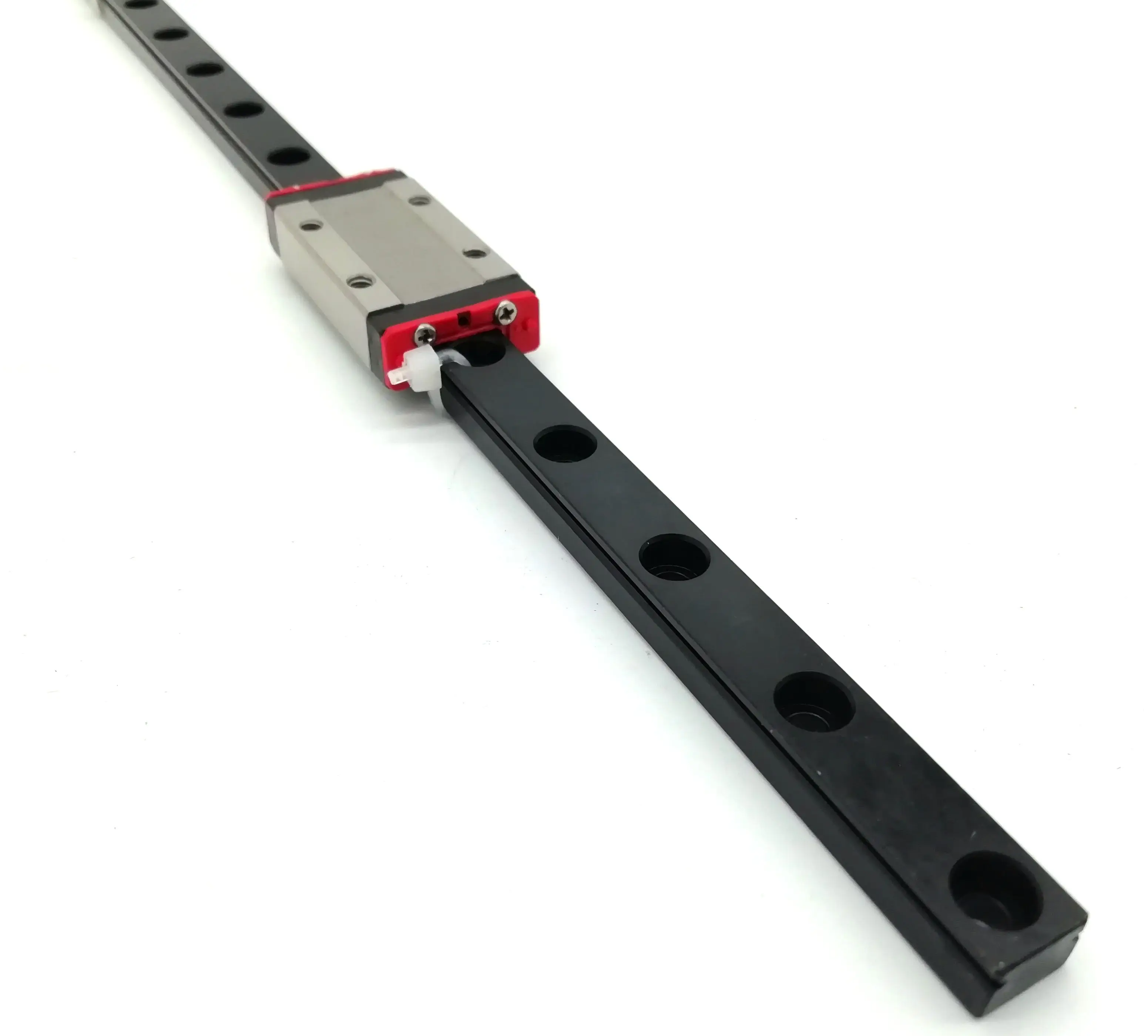 Black Oxide Linear Rail MGN12H with Long Body Carriage 440C SS For VORON Design 250-600mm