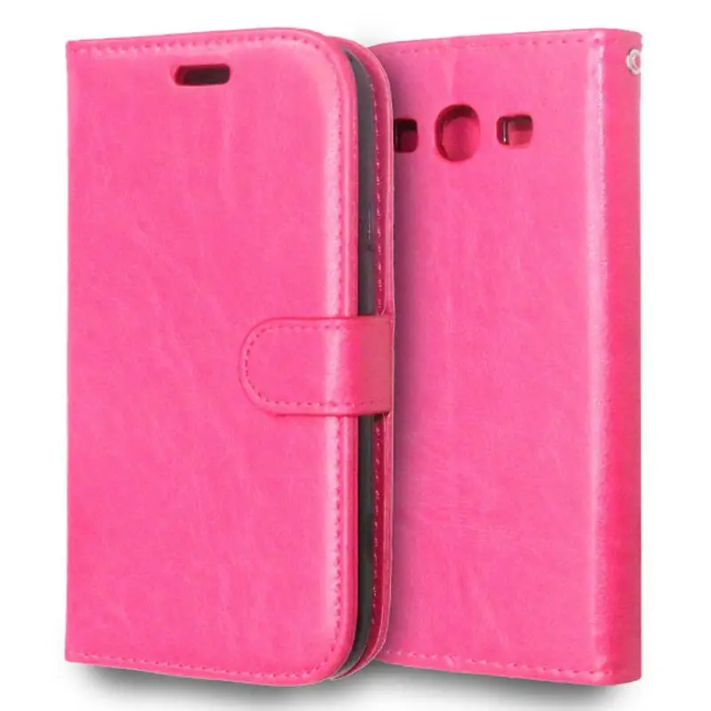 Винтажный чехол бумажник из искусственной кожи с откидной крышкой для Samsung Galaxy