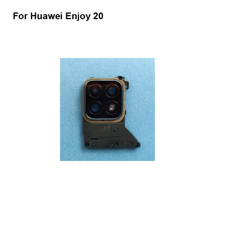 

For Huawei Enjoy 20 Rear Back Camera Glass Lens +Camera Cover Circle Housing Parts Replacement For Huawei Enjoy20