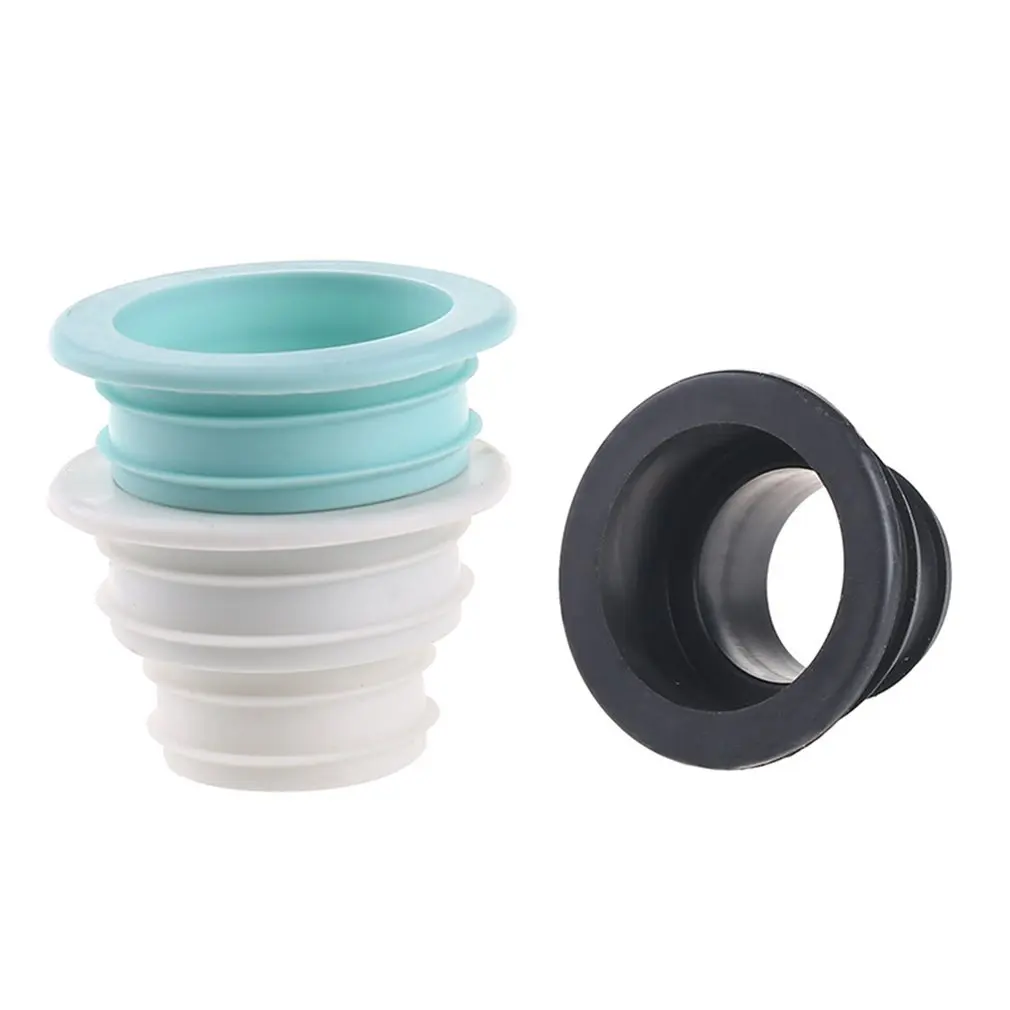 Sewer Pipe Pest Control Anti-odor Deodorant Silicone Gel Seal Ring Washing Machine Pool Floor Drain Sealing Plug Water Trap |