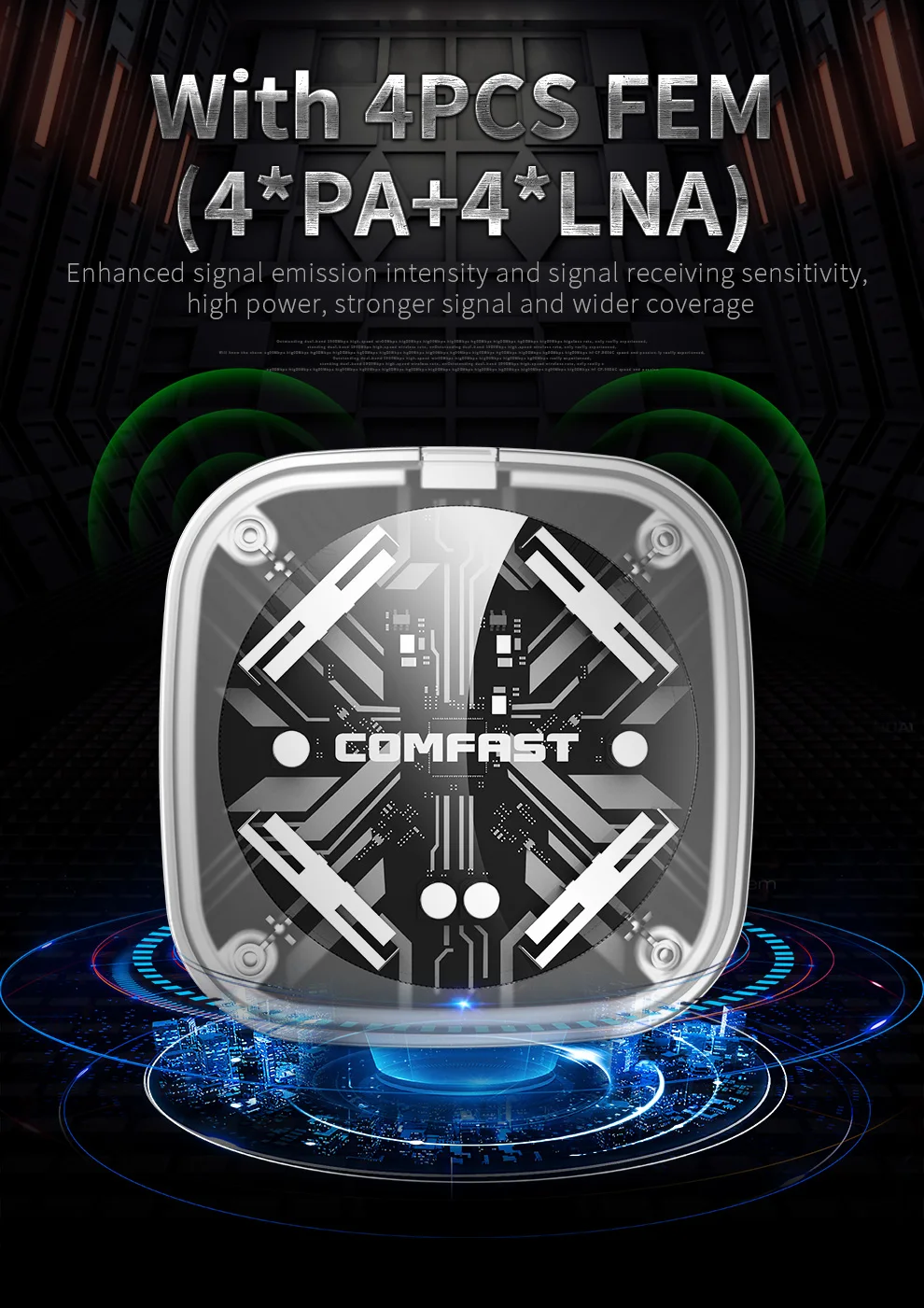 Беспроводной Wifi адаптер 1900 Мбит/с двухдиапазонный 5 ГГц 2 4 802.11ac RTL8814AU микросхема