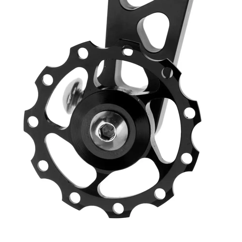 

Chain Tensioner Single Speed Bike Adjuster Converter Guide Aluminium Alloy Black For MTB Bicycle Chain Tools Chain Tensioner