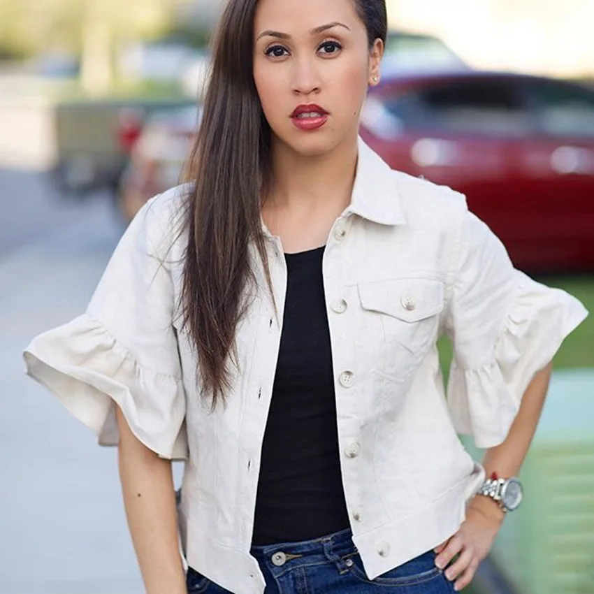 

Demin Blouses Women 2021 White Women Office Shirts Blouses Office 2021 Blusas Mujer De Moda 2021 Verano Elegantes Work Wear Tops