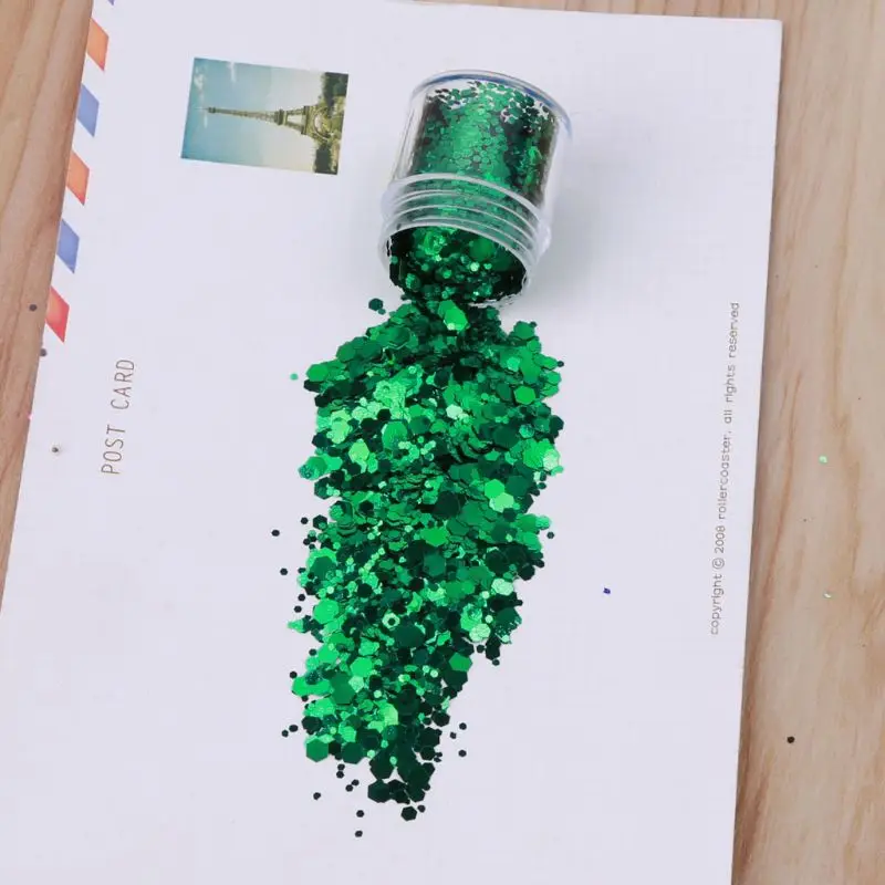 12 цветов смешанный голографический макияж не сужающийся книзу блеск для лица