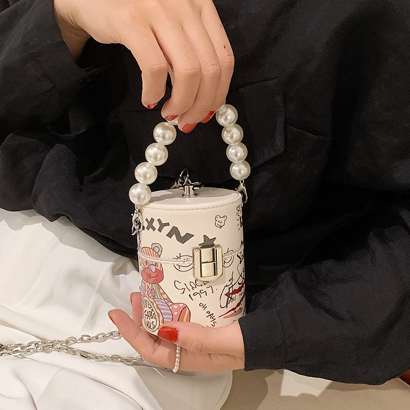 

Мини-сумка-тоут, Новинка лета 2021, женская дизайнерская сумка из искусственной кожи, однотонная милая сумка-мессенджер на плечо, женская сумк...