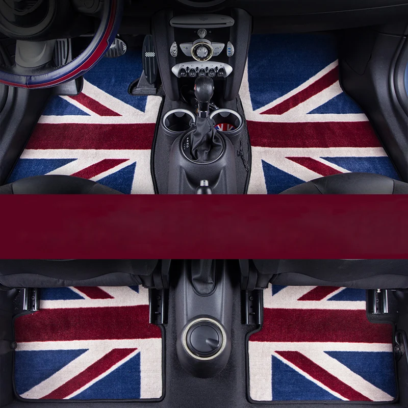 Коврики для автомобиля Нескользящие напольные коврики Mini Cooper F60 R55 R56 аксессуары