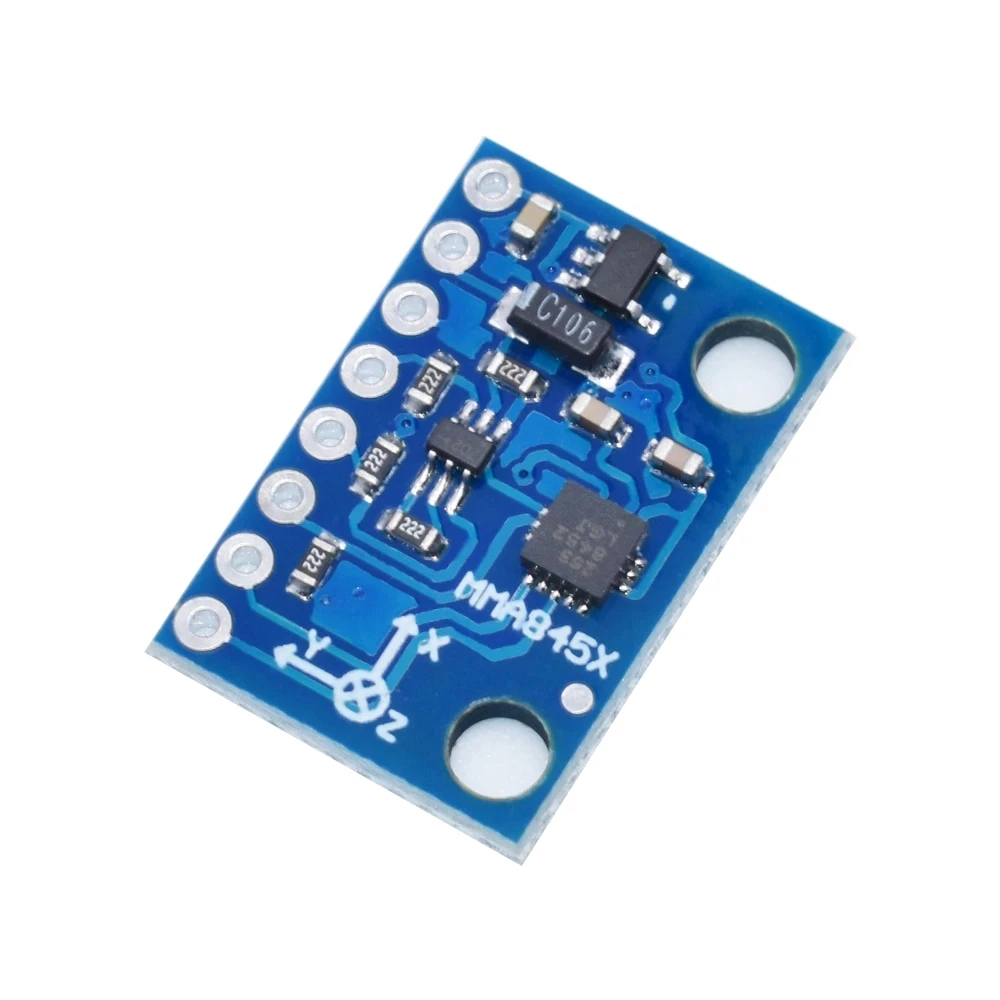Цифровой трехосный акселерометр MMA8451 модуль наклона высокоточный | Электронные