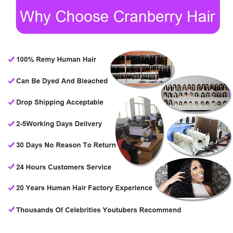 

Cranberry Hair Deep Wave Bob Wig Brazilian Human Hair Wigs For Women Short Curly Bob Wigs Pre Plucked Hairline 4x4 Closure Wig