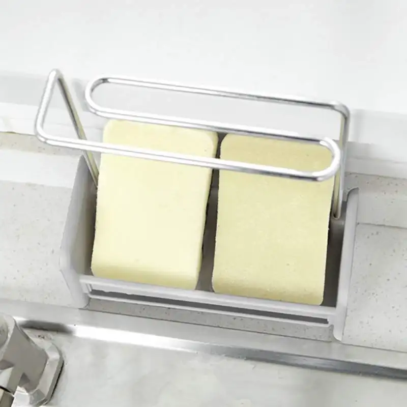 

Dishcloth Sponge Drying Rack Detachable Kitchen Countertops Storage Racks Multifunctional Kitchen Towel Stand Soap Holder