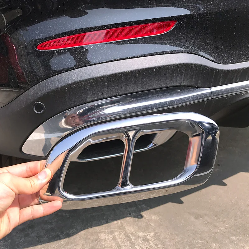 Автомобильный глушитель выхлопной трубы горла для Mercedes Benz gle w167 2020 модификация